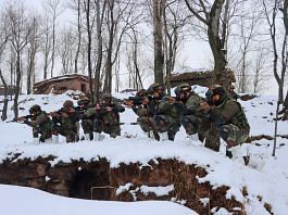 Army personnel near the Line of Control (LOC) in Poonch | Representational image | ANI