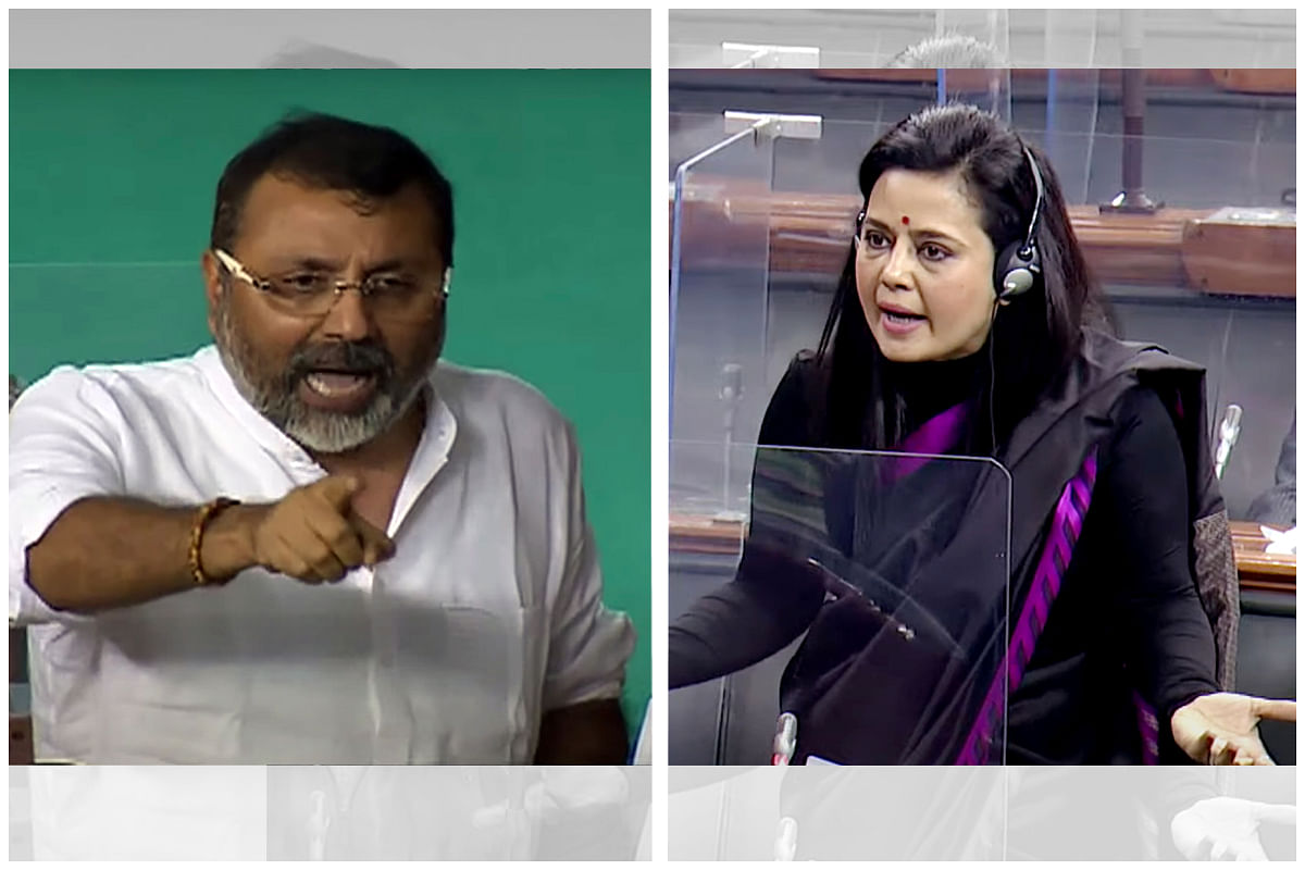 Mahua Moitra-Nishikant Dubey Face off: As BJP MP uses obscene language, TMC  MP digs deep into his qualifications