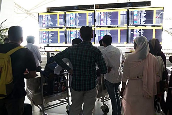 Passengers at Delhi's IGI airport | Representational image | ANI