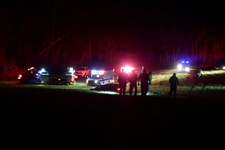 Nine dead after two US Army medical evacuation Black Hawk helicopters crash  in Kentucky