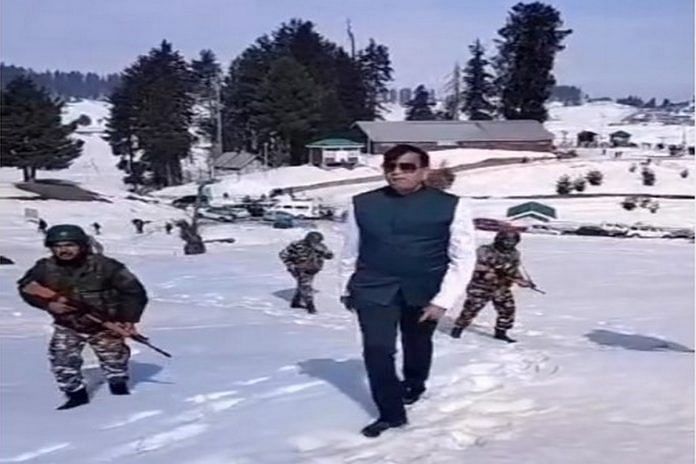 Kiran Patel in Kashmir