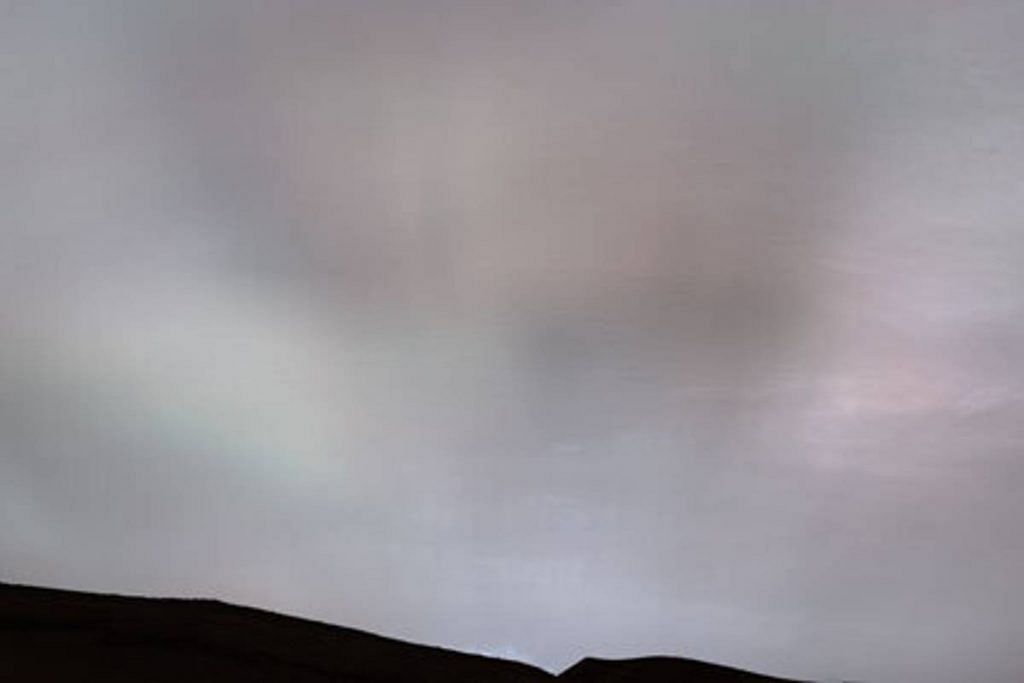 Sun rays captured by the Curiosity rover | Photo: Courtesy NASA/JPL-Caltech/MSSS/SSI