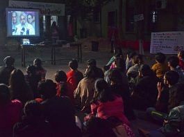 AISA activists of Jadavpur University attend the screening of the banned BBC documentary | Representational image | ANI photo