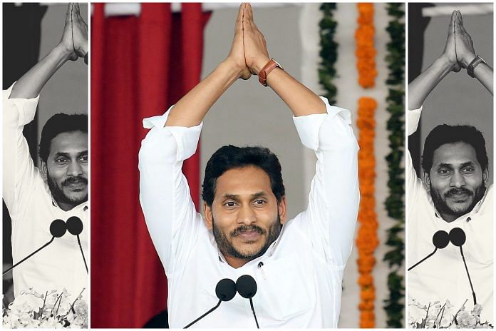 File photo of Andhra Pradesh Chief Minister Y.S.Jagan Mohan Reddy| Photo: ANI