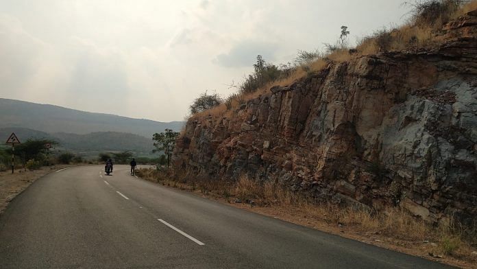 Outcrop of the Palaeoproterozoic section in the Cuddapah basin | Photo: Yogaraj Banerjee