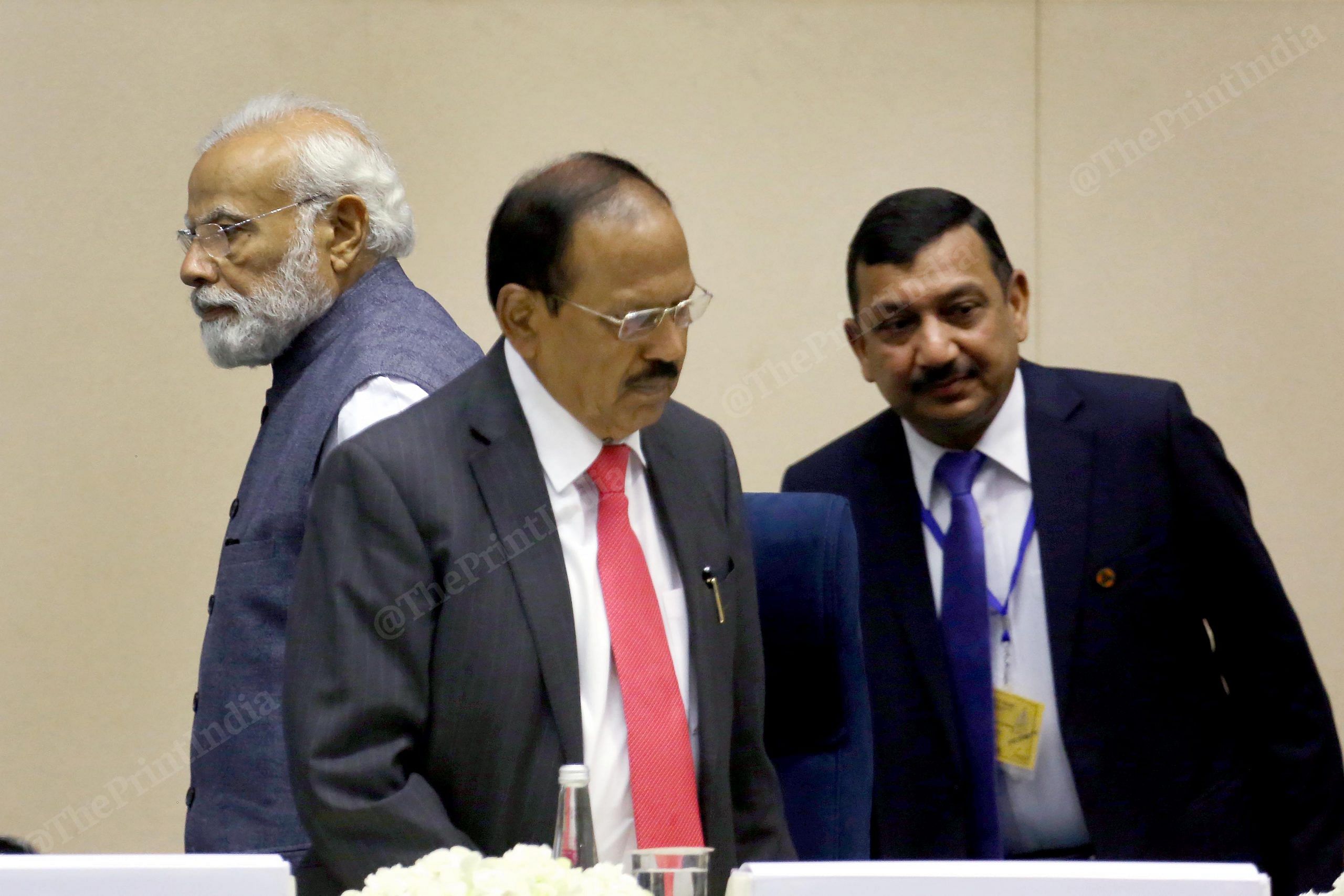 PM Modi before addressing CBI officers at at Vigyan Bhawan | Praveen Jain | ThePrint
