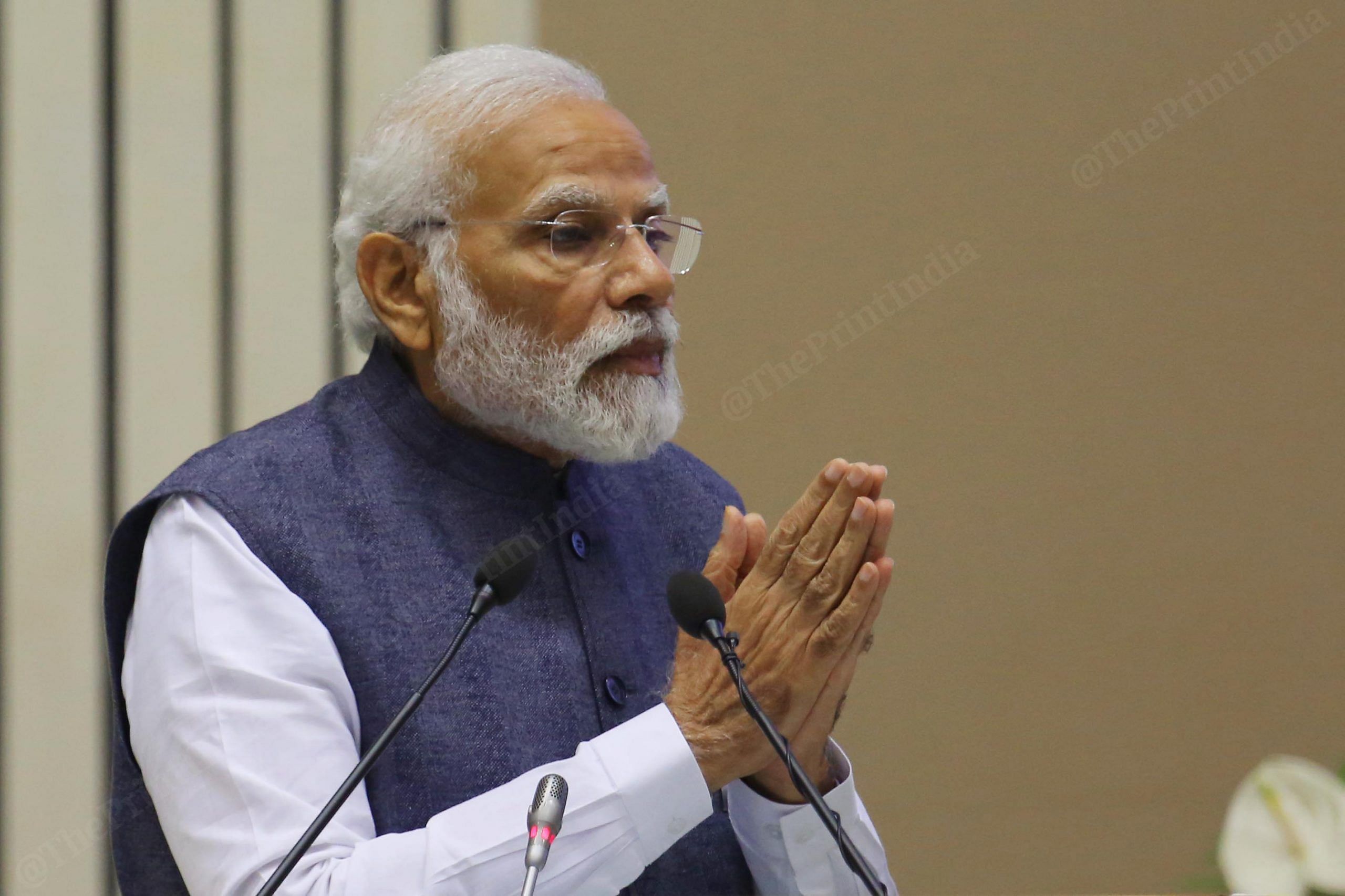 PM Modi addressing CBI officers at Vigyan Bhawan | Praveen Jain | ThePrint