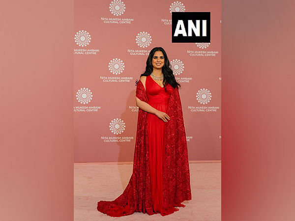 Isha Ambani looks gorgeous in red outfit at NMACC's 'India in Fashion'