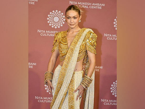 Gigi Hadid steals the show with her desi attire at Nita Mukesh Ambani Cultural Centre