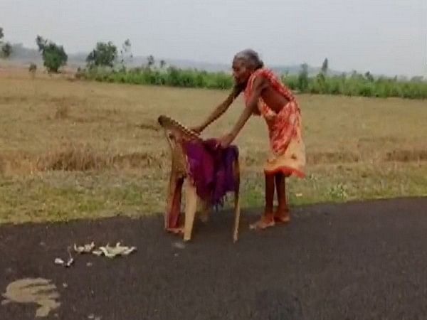 Odisha Old Woman Forced To Walk Barefoot In Scorching Heat For Kilometres Just To Collect 8496