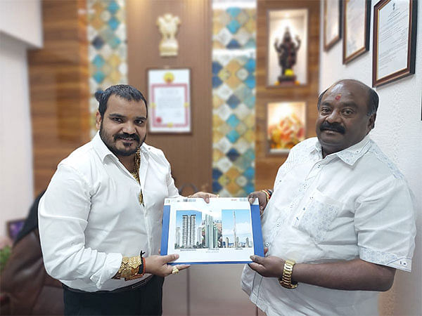 Businessman Rupesh Pandey partners with Balaji Groups' Chairman, Satish Shetty, for affordable housing initiative in Mumbai's SRA Projects