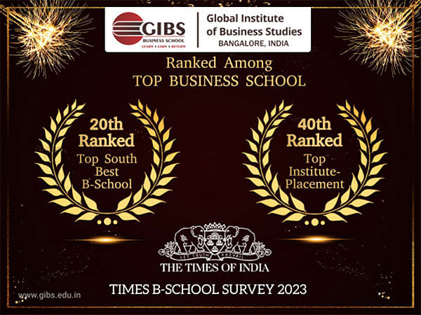 GIBS Business School Ranks Among Top 20 In South India And Top 40 For ...