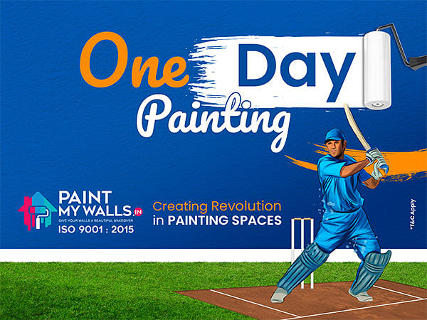 PaintMyWalls revolutionizes home painting with One Day Painting service and other unique offers
