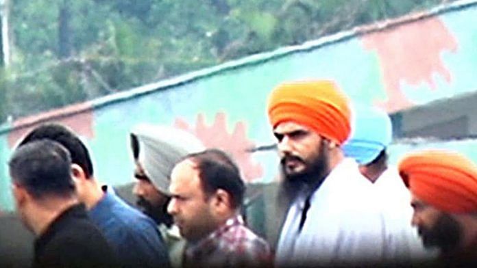 Amritpal Singh has been lodged in Dibrugarh Jail, Assam, since his arrest by the Punjab Police 23 April, 2023 | ANI