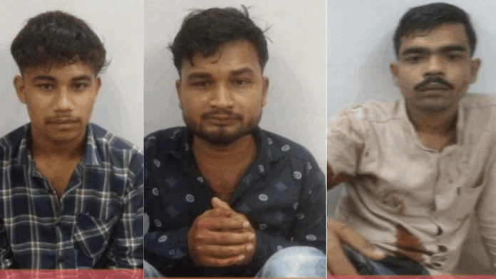 (L-R) Arun Maurya, Sunny Singh & Lavlesh Tiwari | UP Police