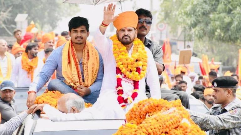 Brij Bhushan is confident he will get BJP ticket. He can’t stop name-dropping Yogi Adityanath