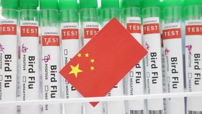 Test tubes labelled 