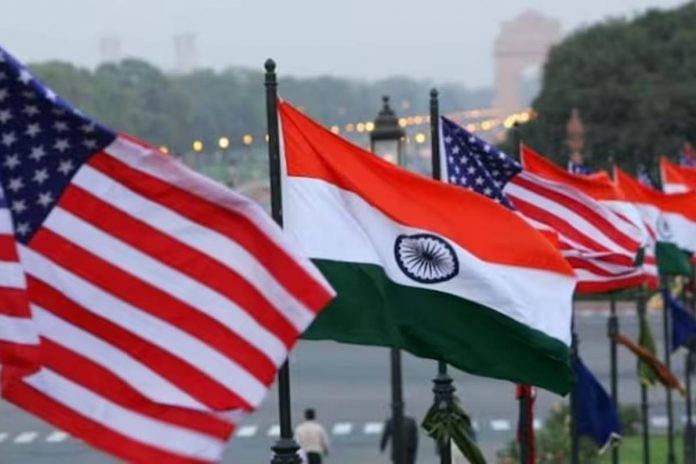 The US and Indian flags | Photo: PTI