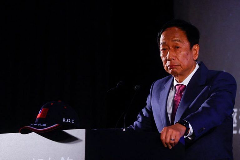 Foxconn founder Terry Gou, seeking Taiwan presidency, has no plan to visit China