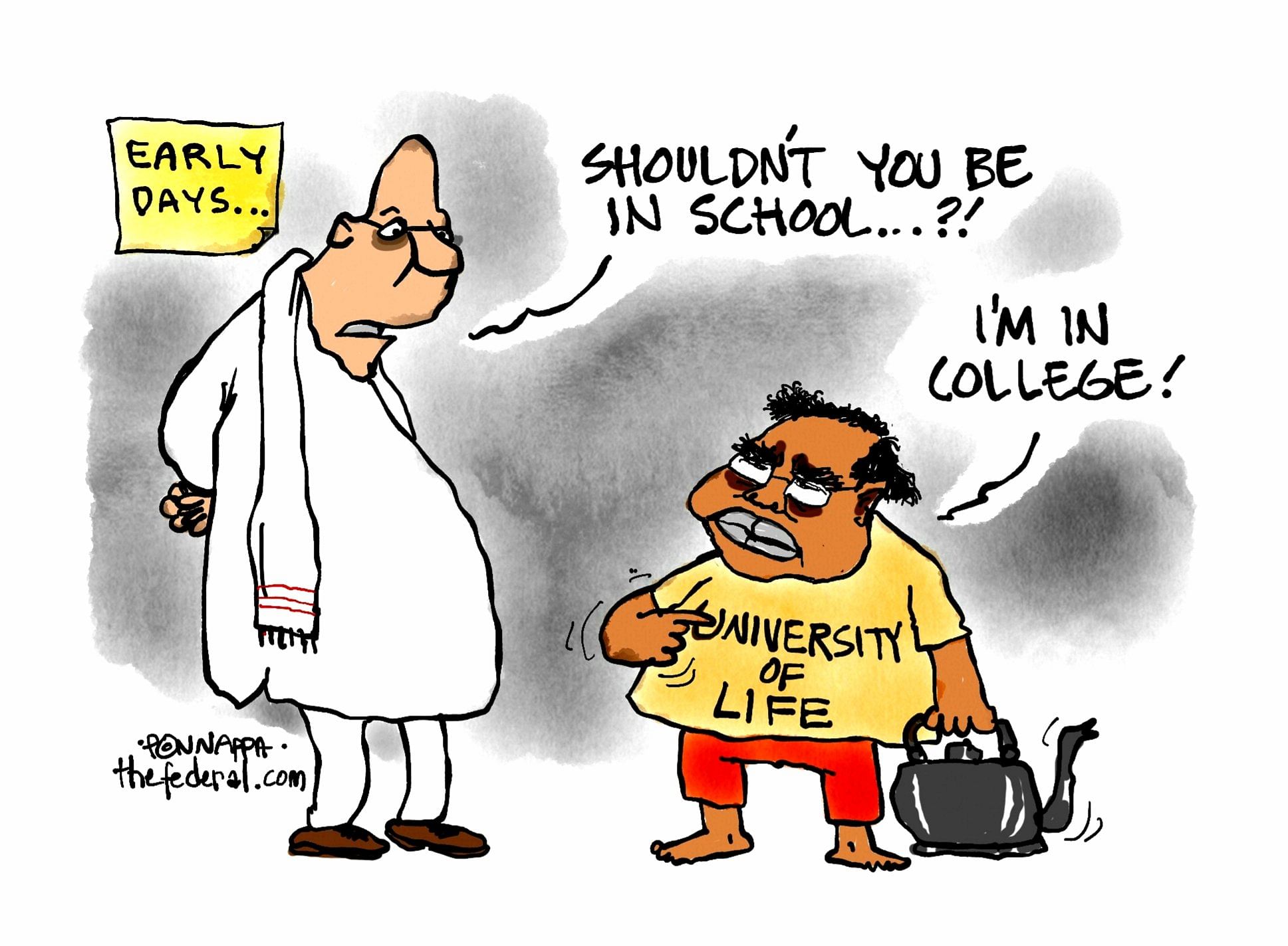 Nala Ponnappa | Twitter @PonnappaCartoon