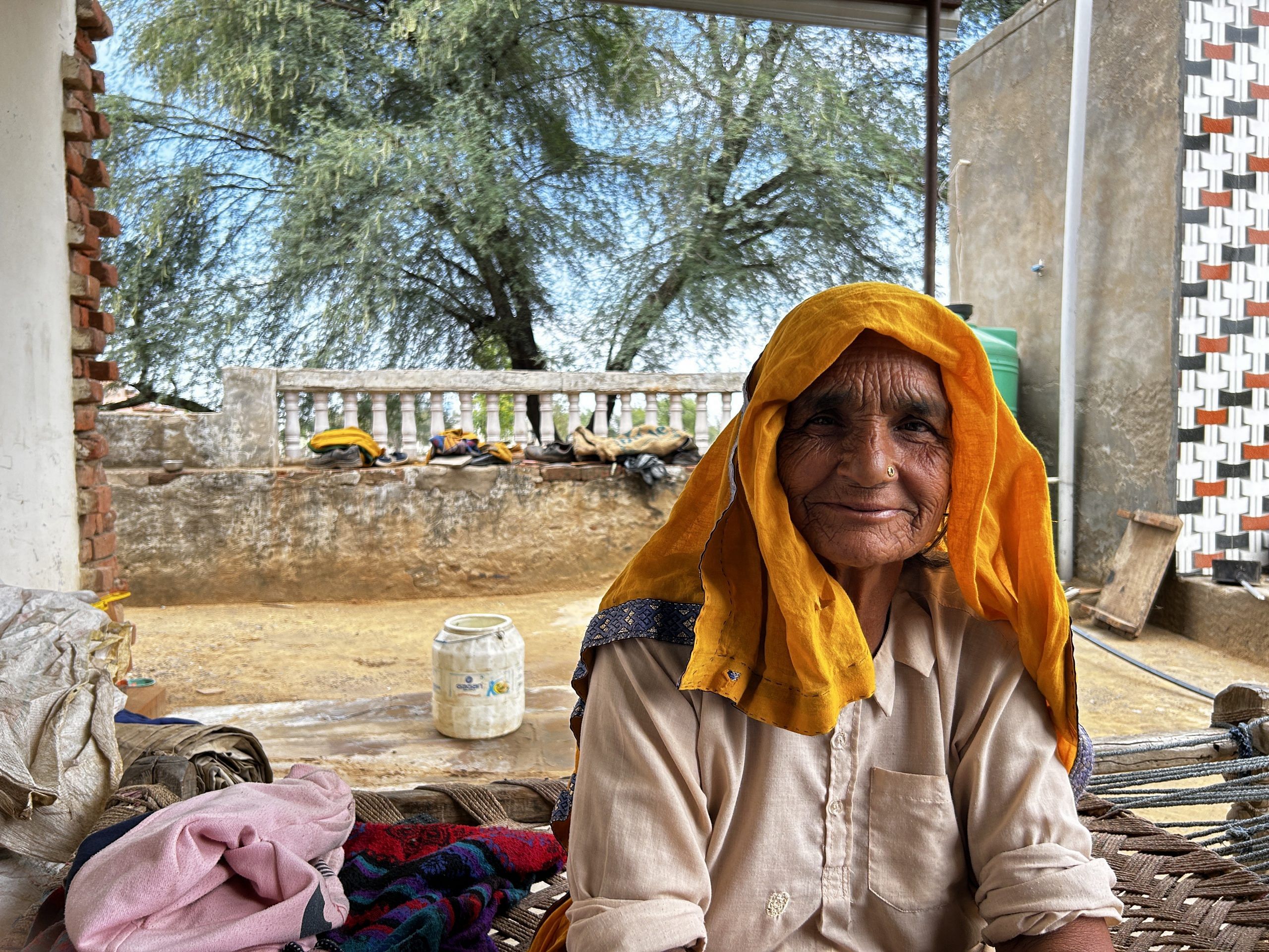 Savitri Devi in Lambi Ahir village | Jyoti Yadav, ThePrint