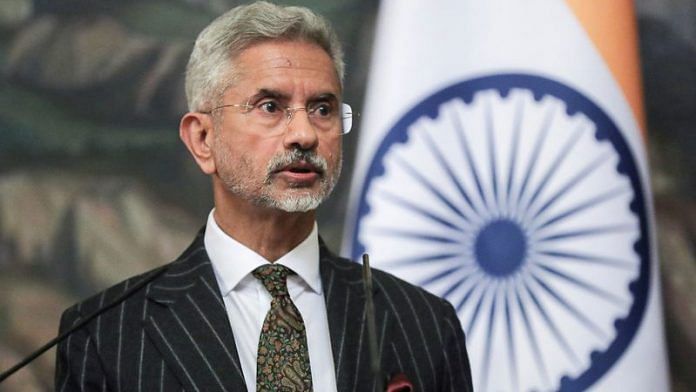 Subrahmanyam Jaishankar attends a news conference following talks with his Russian counterpart Sergei Lavrov in Moscow, Russia | File Photo: Reuters