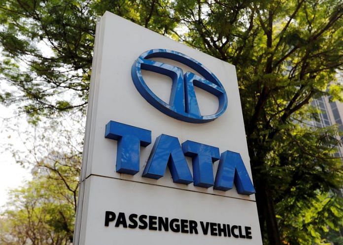 Tata Motors logo is pictured outside the company showroom in Mumbai | Reuters file photo