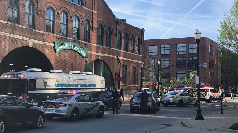 Five dead as gunman opens fire at bank in Louisville, Kentucky