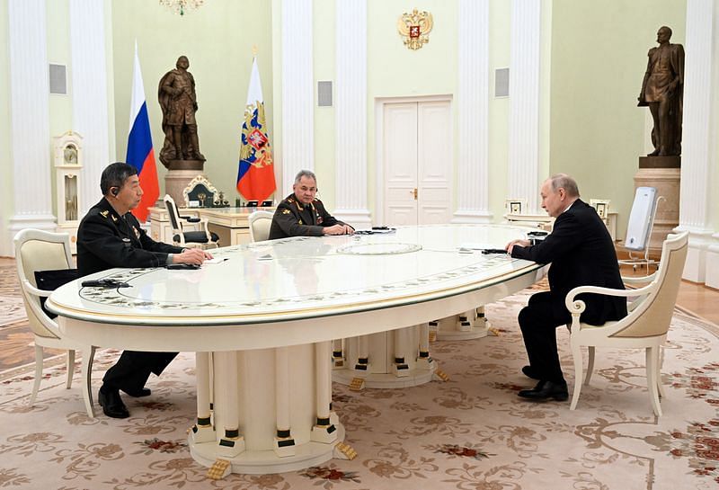 Putin Meets Chinese Defence Minister, Both Sides Hail Military 