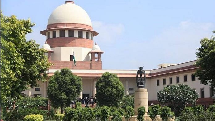 File photo of the Supreme Court | Photo: Manisha Mondal | ThePrint file