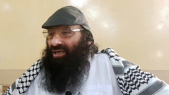 Hizbul Mujahideen chief Syed Salahudeen | ANI file photo
