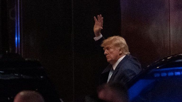 Donald Trump arrives in Manhattan for New York attorney general’s deposition