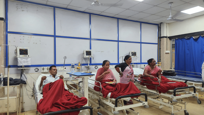 Patients recover at MGM hospital where they were brought from the ground where Maharashtra Bhushan award ceremony was held Sunday | Purva Chitnis | ThePrint