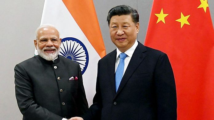 File photo of PM Modi and President Xi | ANI