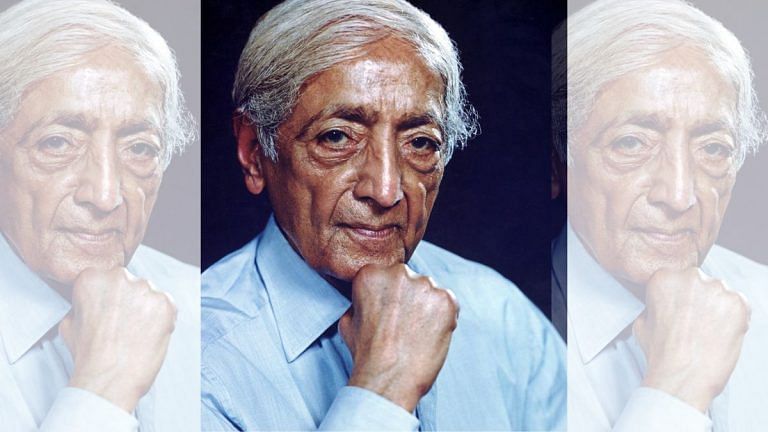 Positive approach to life is destructive. There is no freedom at all: Jiddu Krishnamurti