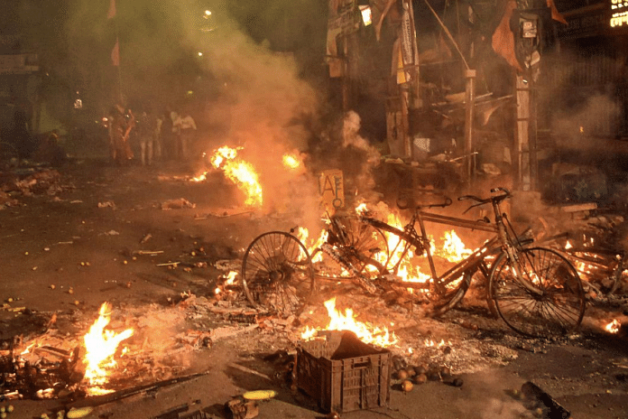Violence broke out during a Ram Navami procession in West Bengal's Howrah | File photo: PTI