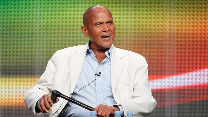 Singer, actor and activist Harry Belafonte