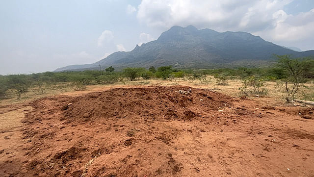 In the foothills of the Thadagam reserve forest close to Poochiyur where Raja is now buried | Akshaya Nath, ThePrint
