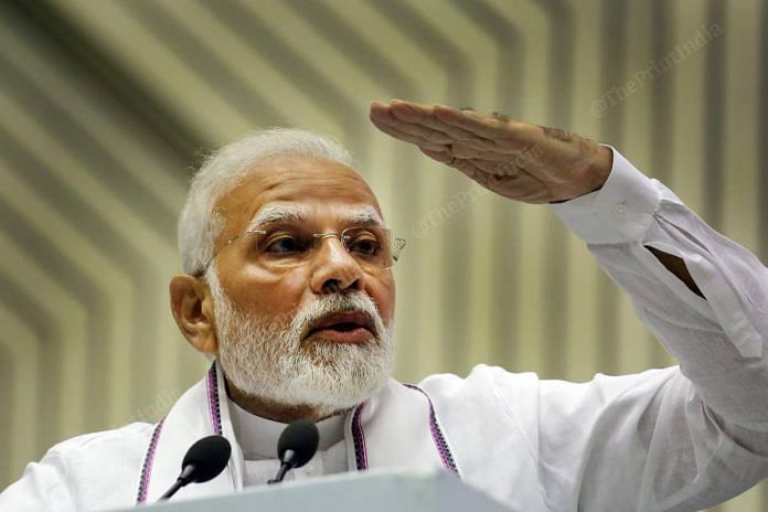 File photo of PM Narendra Modi | Photo: Praveen Jain | ThePrint