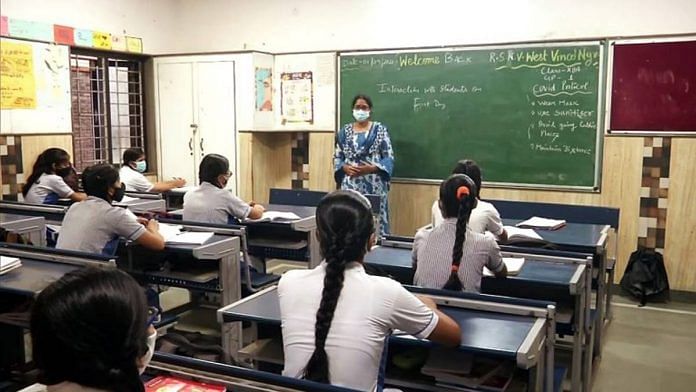 Representational image | A school in New Delhi | Photo: ANI