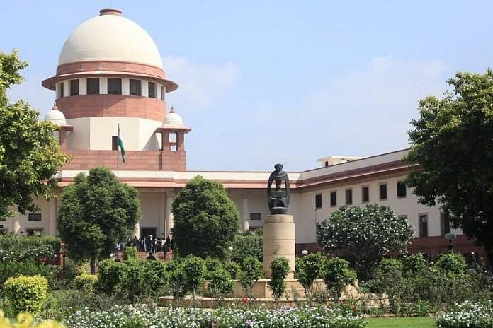 File photo of the Supreme Court | Photo: Manisha Mondal | ThePrint