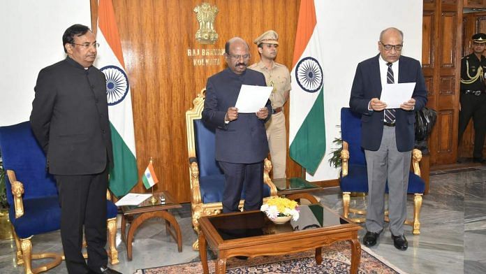CV Ananda Bose administers oath to Virendra