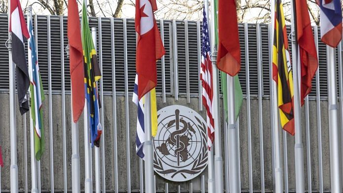 The World Health Organisation (WHO) logo is seen near its headquarters in Geneva, Switzerland | Reuters file photo