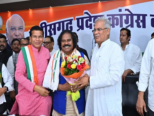 Day after parting ways with BJP, tribal leader Nand Kumar Sai joins Congress in Chhattisgarh