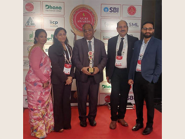 Peptech Biosciences Ltd. wins Prestigious ABSA 2023 Award for Emerging Company in Bio-Agri Inputs on April 26, 2023, at Hotel Park Hyatt Hyderabad, India