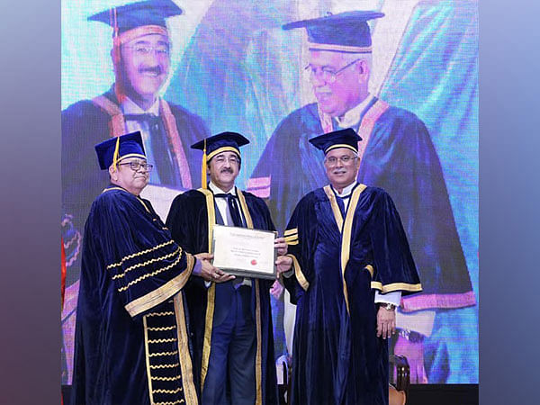 Nine World Record Holder Sandeep Marwah Honoured with Doctorate by French University