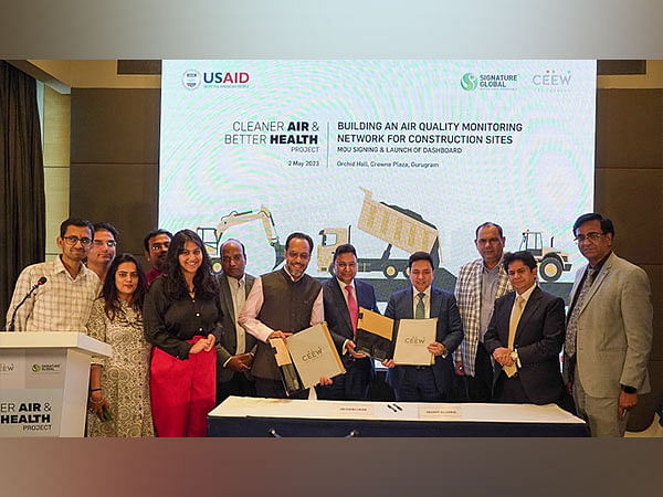 Signature Global (India) Limited and CEEW deploy a Pilot Air Quality Monitoring Network in Gurugram to manage construction dust