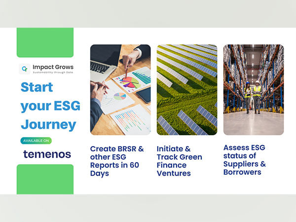ImpactGrows, Sustainability Management SaaS Solution is now available on Temenos Exchange