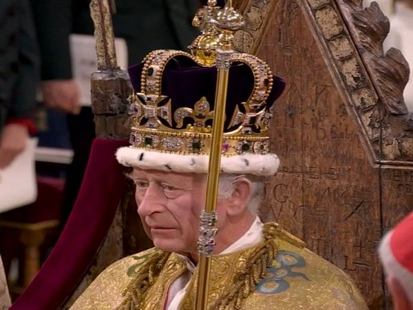 King Charles III's enthronement outfit departs from typical royal tradition as the majesty arrived in modernised attire for the ceremony