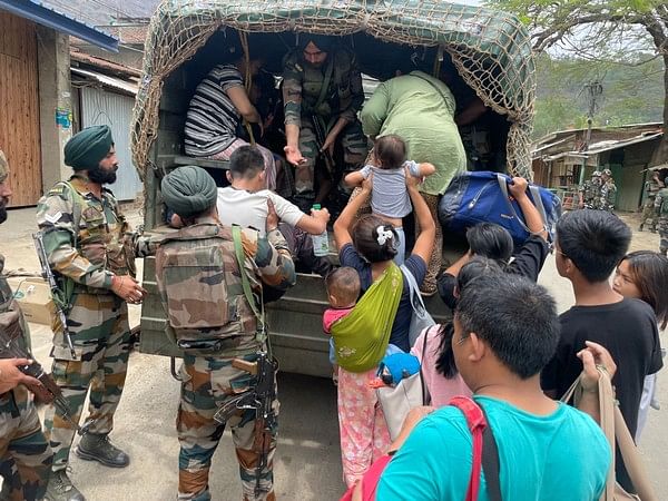 Manipur violence: Assam Rifles evacuates 47 Konyak girls from Thoubal district